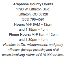 Arapahoe County Court