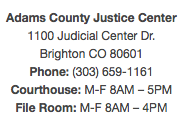 Justice Center in Colorado